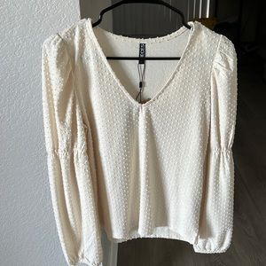 Long sleeve blouse